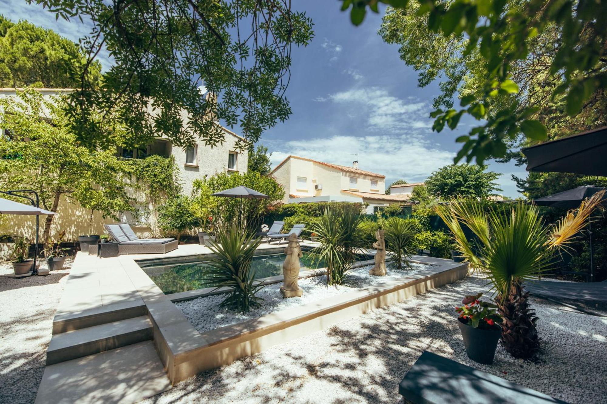 Suite And Spa La Perla Bianca Grabels Exterior foto
